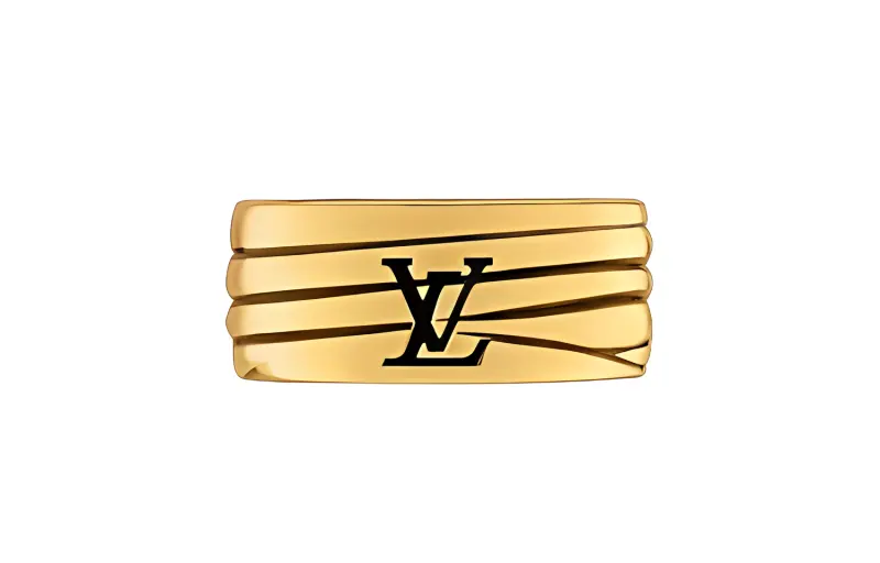 LOUIS VUITTON Metal Rings Unisex Gold