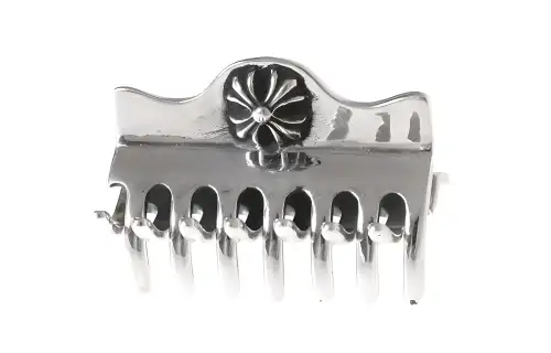 Chrome Hearts Hair Clips Women's Silver