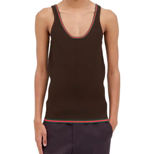 GUCCI Ribbed Tank Top