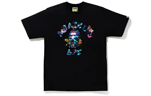 Bape X Kid Cudi College Moon Man Tee