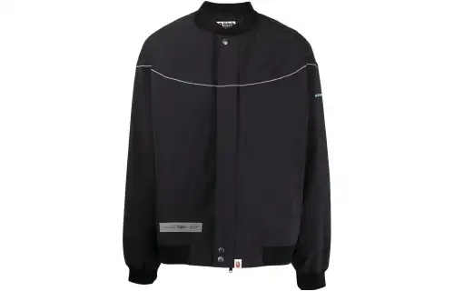 A BATHING APE Bape Jackets Men's Stand Collar Moderate Pilot
