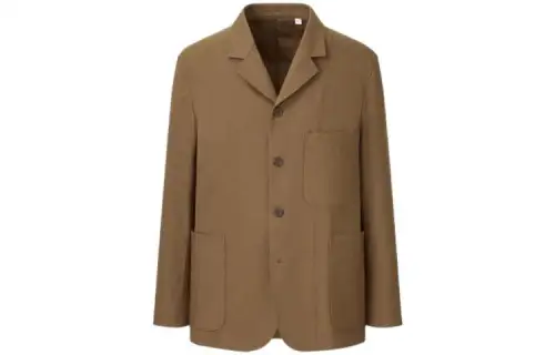 UNIQLO FW21 Jacket Unisex Coffee