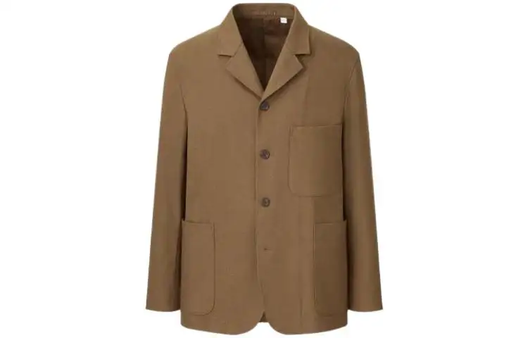 UNIQLO FW21 Jacket Unisex Coffee
