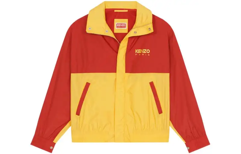KENZO Logo Printed Long Sleeved Jacket