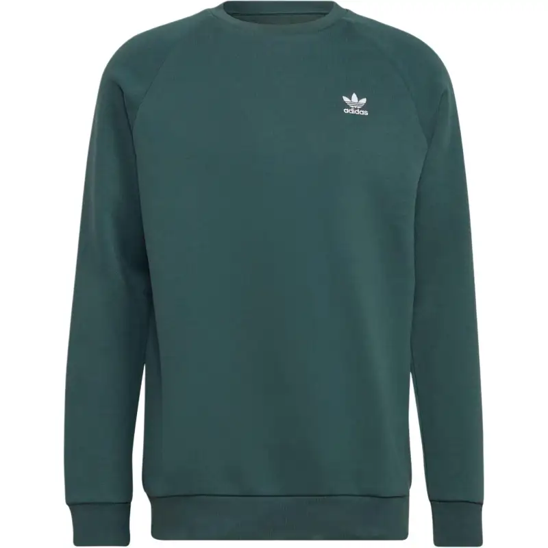 Adidas Originals Adicolor Essentials SWEATSHIRT Fleece Lined Sports Crew Neck Pullover Sweatshirt Men's Mineral Green
