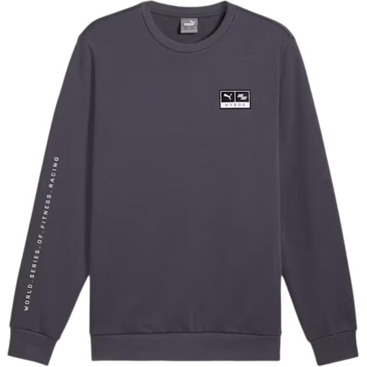 PUMA HYROXgraphic FW24 Sweatshirt Men's Galaxy Gray