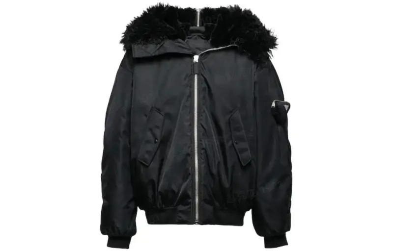 PRADA Jackets Men's Black Moderate