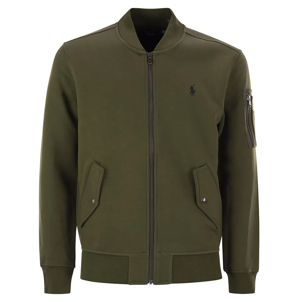 Polo Ralph Lauren FW22 Baseball Jacket Men's Green