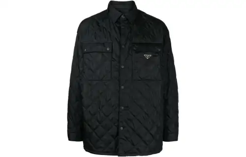 PRADA Jackets Men's Black Moderate