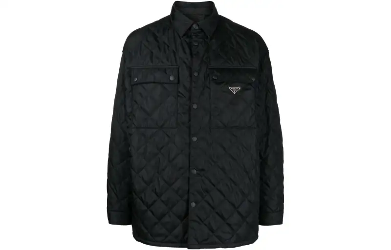 PRADA Jackets Men's Black Moderate