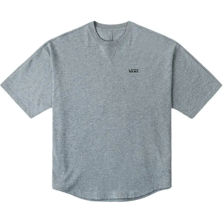 Vans Mini Scrıpt T Shirt Unisex Gray