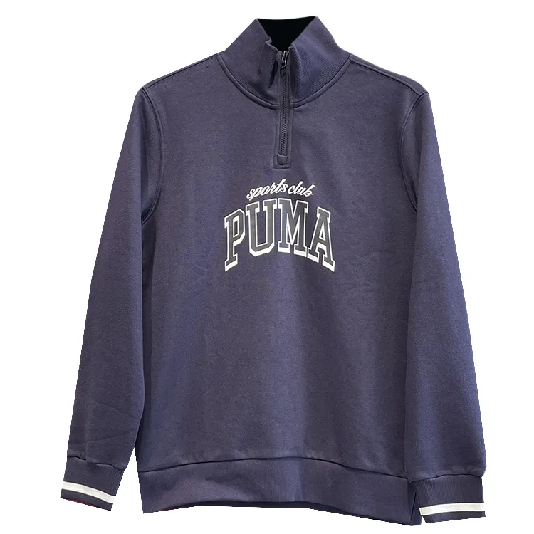 PUMA Sweatshirts Men's Blue-16 Stand Collar Moderate Other