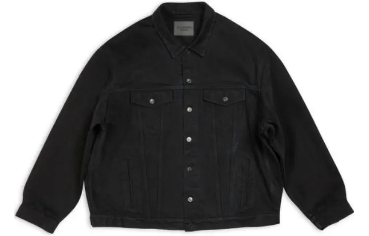 Balenciaga Japanese Selvedge Heavy Denim Oversized Jacket
