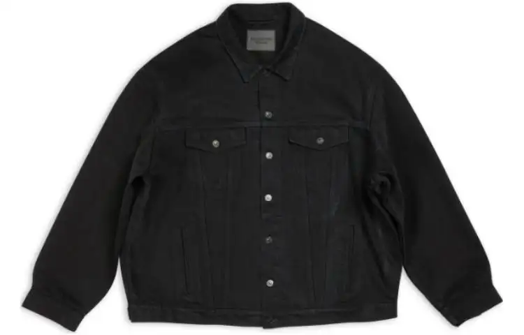Balenciaga Japanese Selvedge Heavy Denim Oversized Jacket