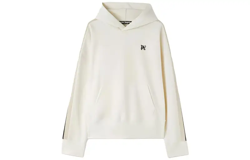 Palm Angels monogram-embroidered track hoodie