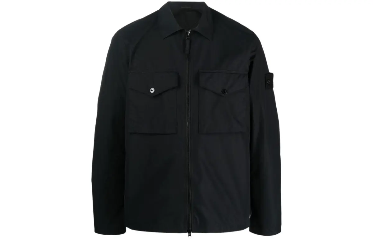 STONE ISLAND Jacket Men's Black