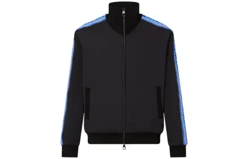 LOUIS VUITTON Pre Owned 2010s Fair Isle Stripe knit Jacket