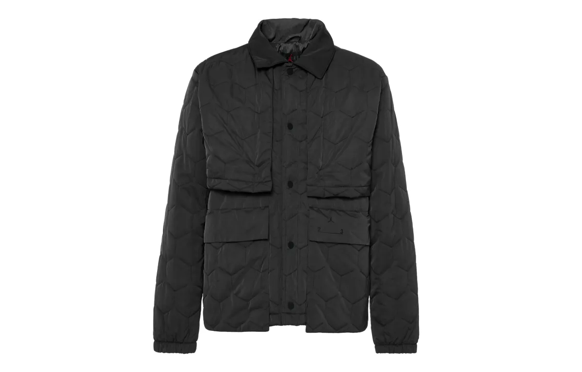Jordan Jackets Men's Dark Gray Lapel Moderate Other