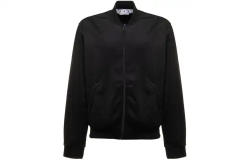 OFF-WHITE Zip-fastening Bomber Jacket