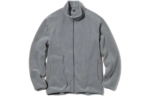 UNIQLO Jackets & Coats Unisex Lead Gray
