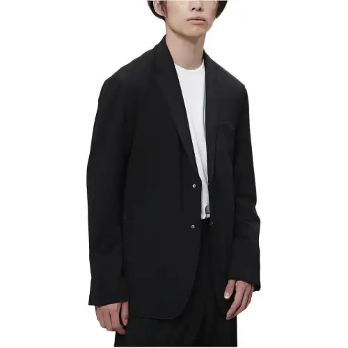 New Balance Jackets Men's Black Lapel Moderate Other