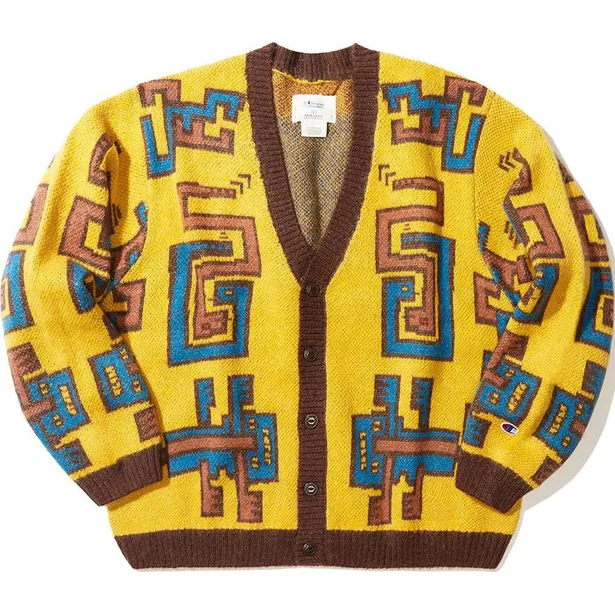 Champion Angelo Baque Knitwear Unisex Yellow