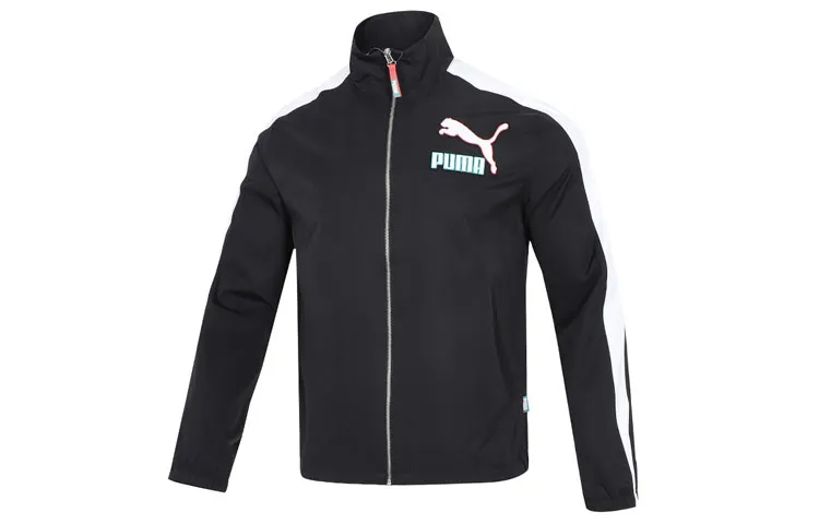 PUMA Fall 2022 T7 Collection Jackets Men's Black Stand Collar Moderate Other