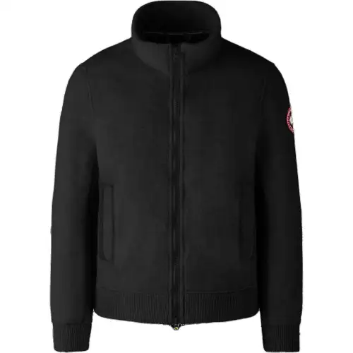 Canada Goose Lawson Logo Patch Zipped Jacket