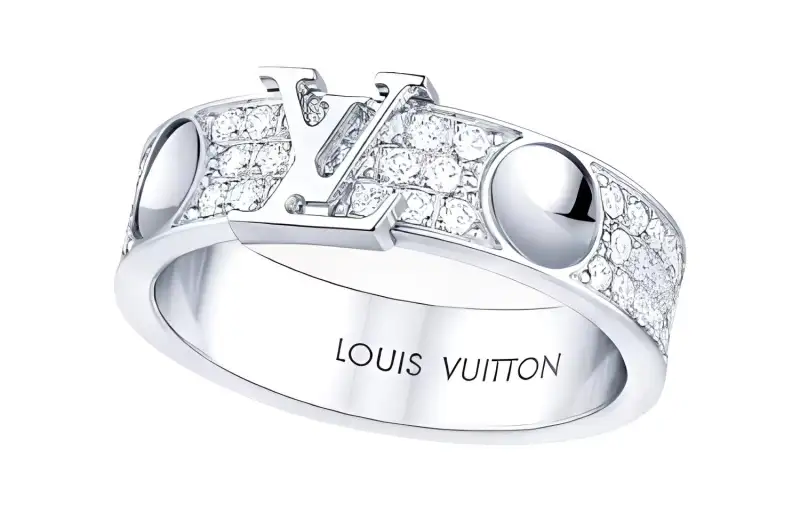 LOUIS VUITTON Empreinte Ring White Gold And Diamonds