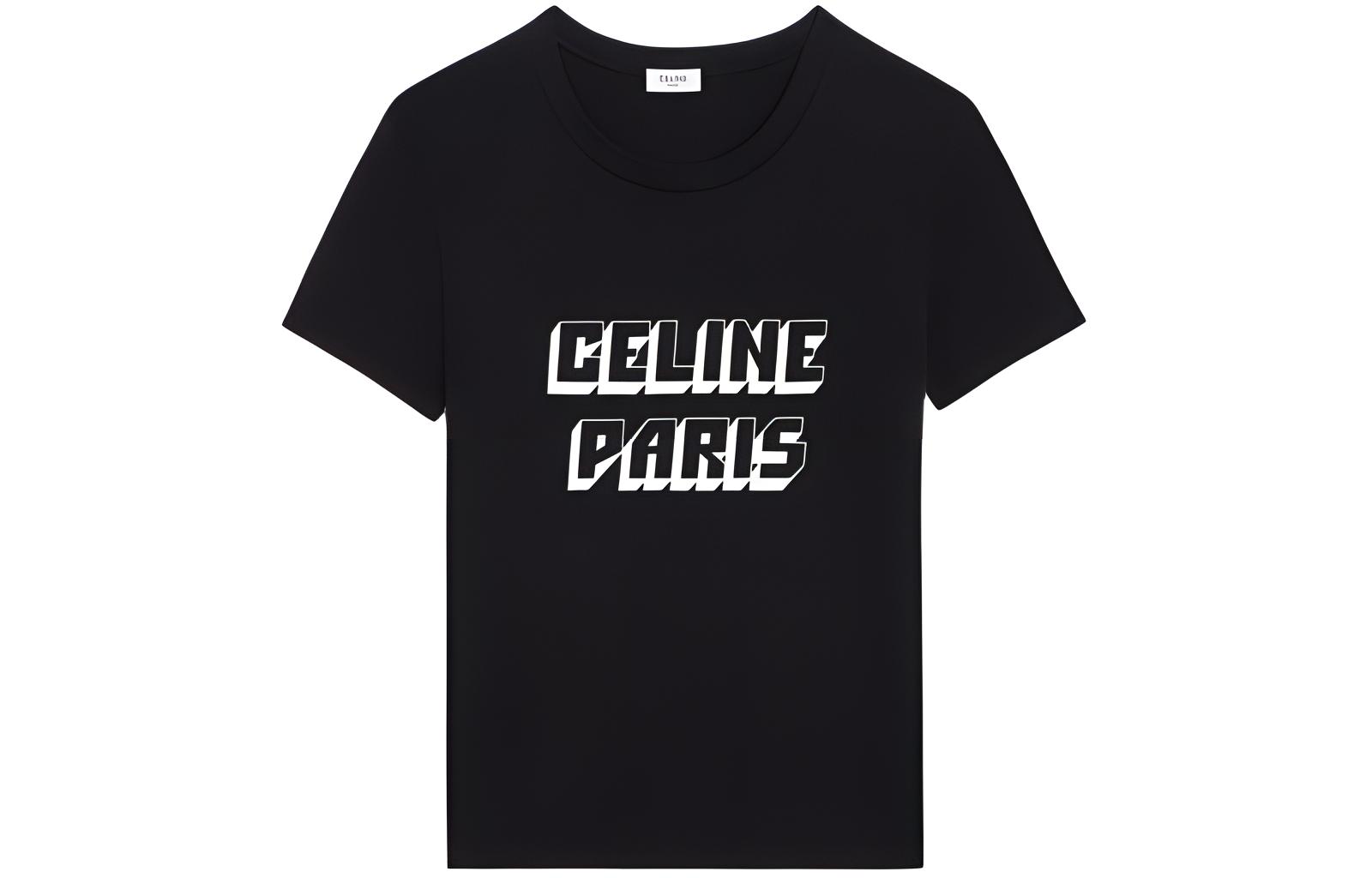 Мужская футболка CELINE (черная)