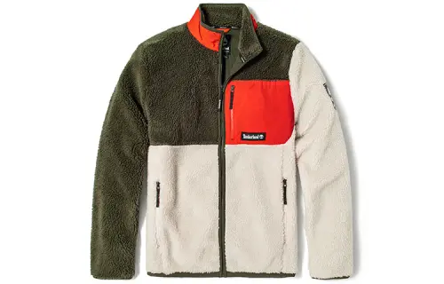 Timberland FW22 Fleece Clothing Men's Green