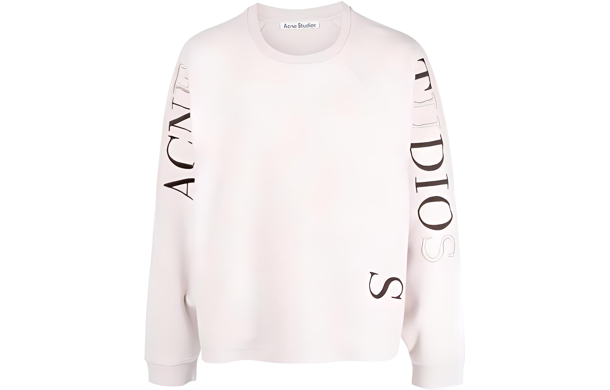 Мужской свитшот Acne SS23 (розовый)