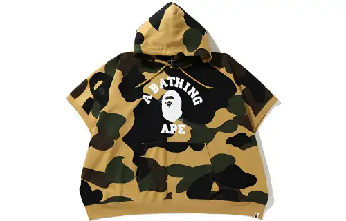 A BATHING APE Sweatshirts Unisex Hooded Moderate Regular
