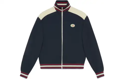 【Previous Season】zip-front jersey sweatshirt
