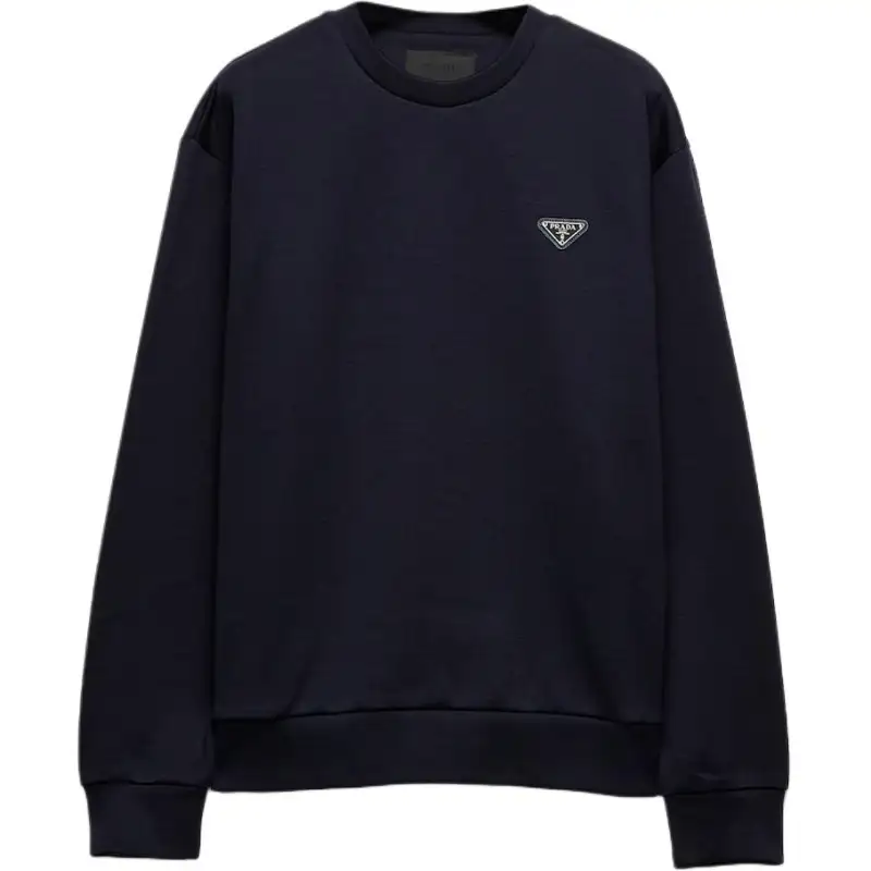 PRADA Triangle logo Sweatshirt