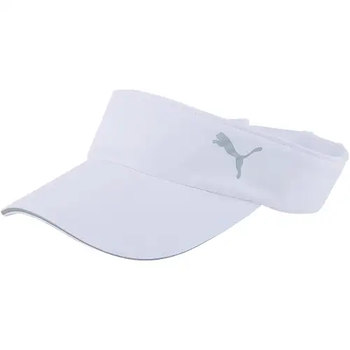 PUMA Polyester Sun Protection Hats Unisex White
