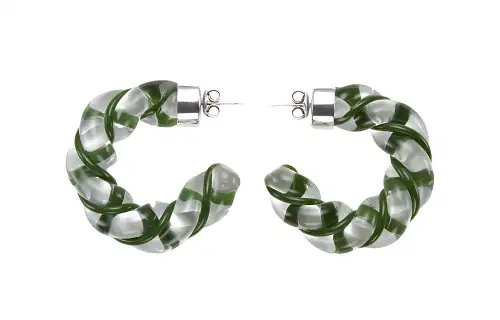 Bottega Veneta Earrings Women's Green