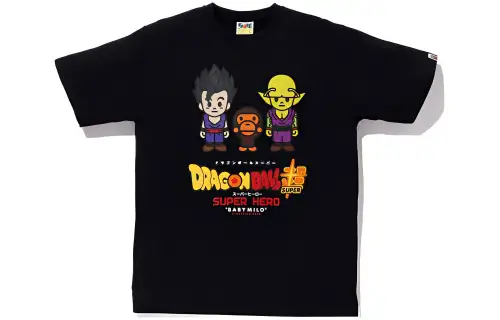Bape X Dragon Ball Super Son Gohan & Piccolo Baby Milo Japan Exclusive Tee