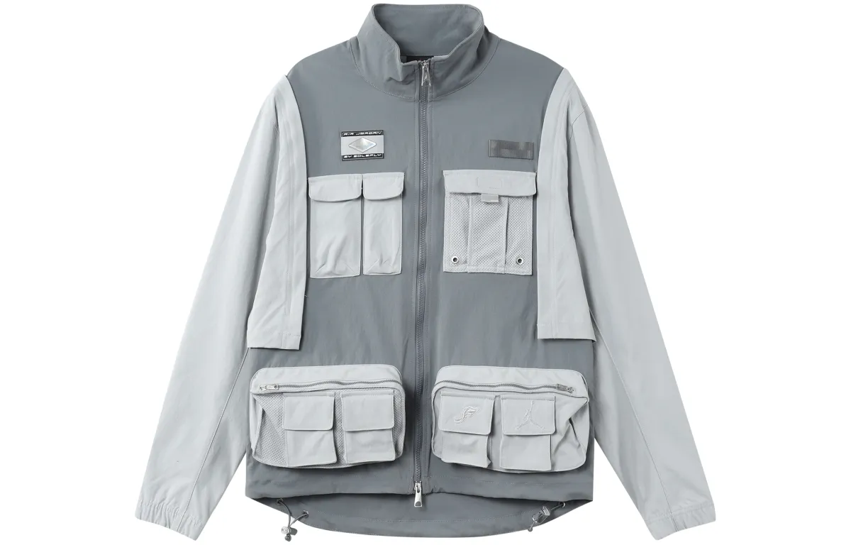 Jordan Jacket Asia Version Men's Light Smoke Gray