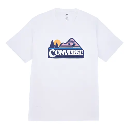 Converse ELEVATED COLLECTION T Shirt Men's White