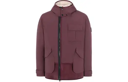 STONE ISLAND Jackets & Coats Men's Burgundy