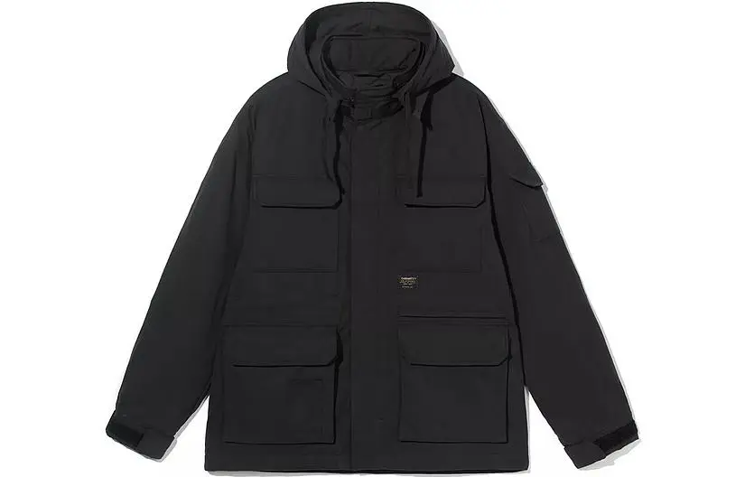 Carhartt WIP Jackets Men's Black Hooded Moderate Other