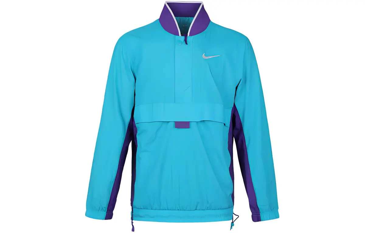 Nike Jackets Men's Blue Baseball Collar Moderate Other