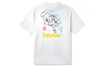 Timberland T Shirts Men's White Crew Neck Moderate Straight Fit