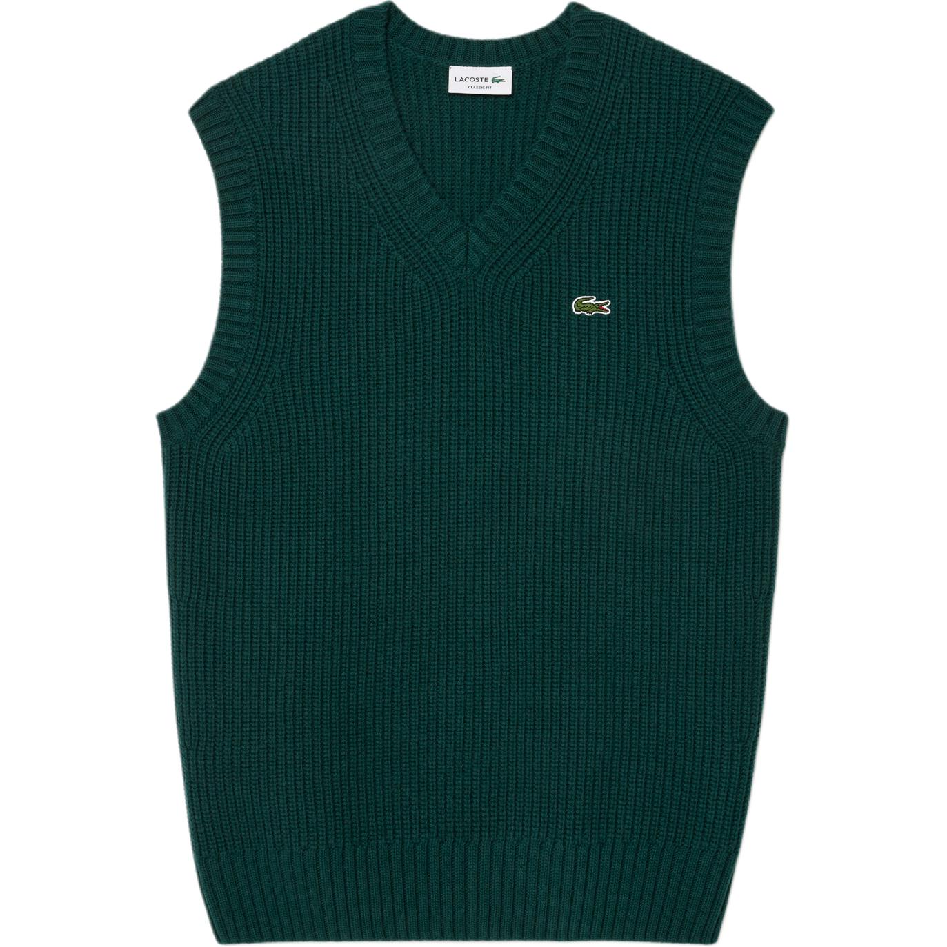 Мужской жилет LACOSTE (зеленый)