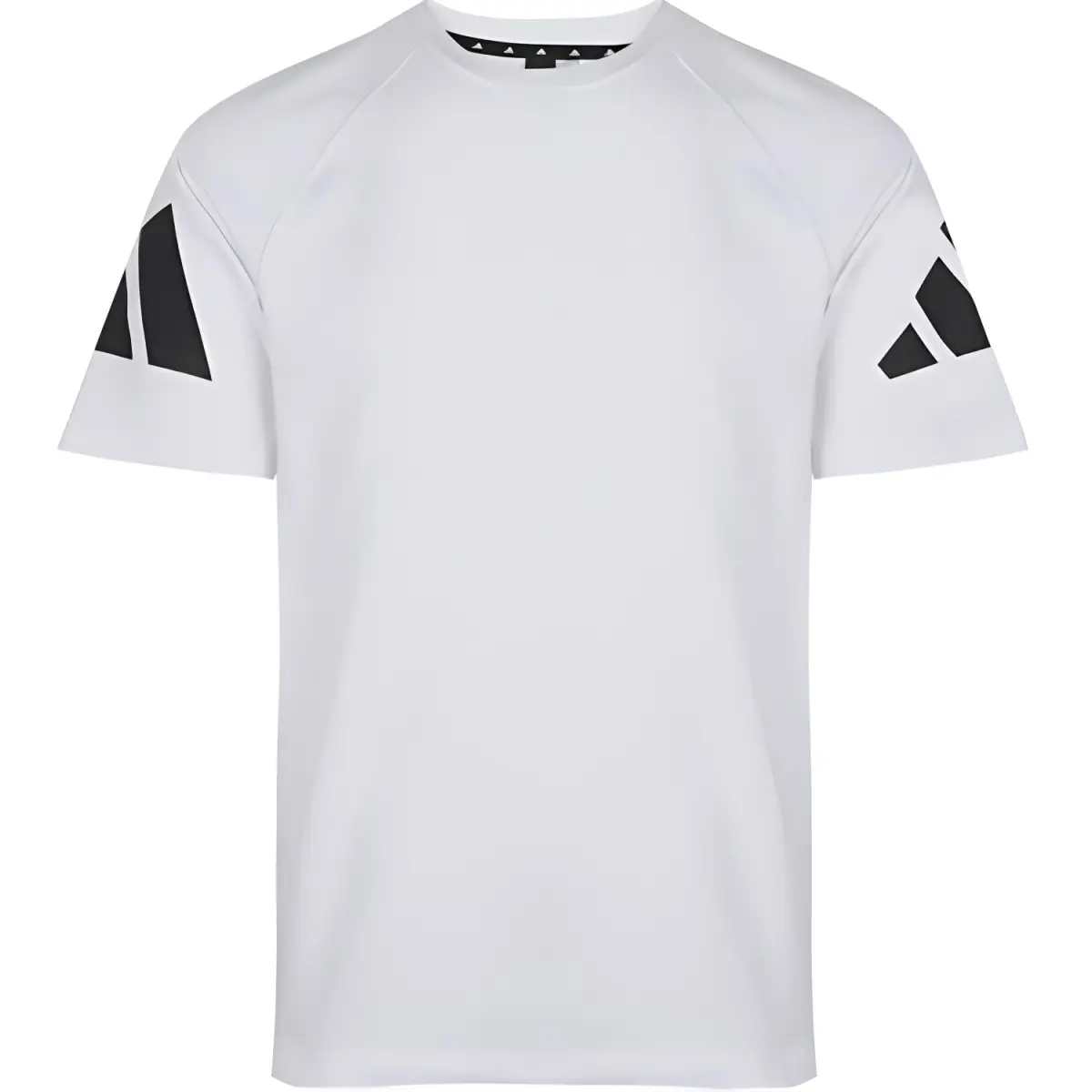 Adidas T-Shirts Men's White Crew Neck Moderate