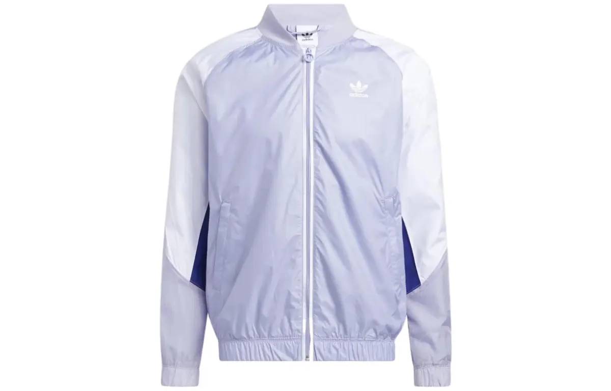 Adidas Originals Jackets Men's Pink Purple Lapel Moderate