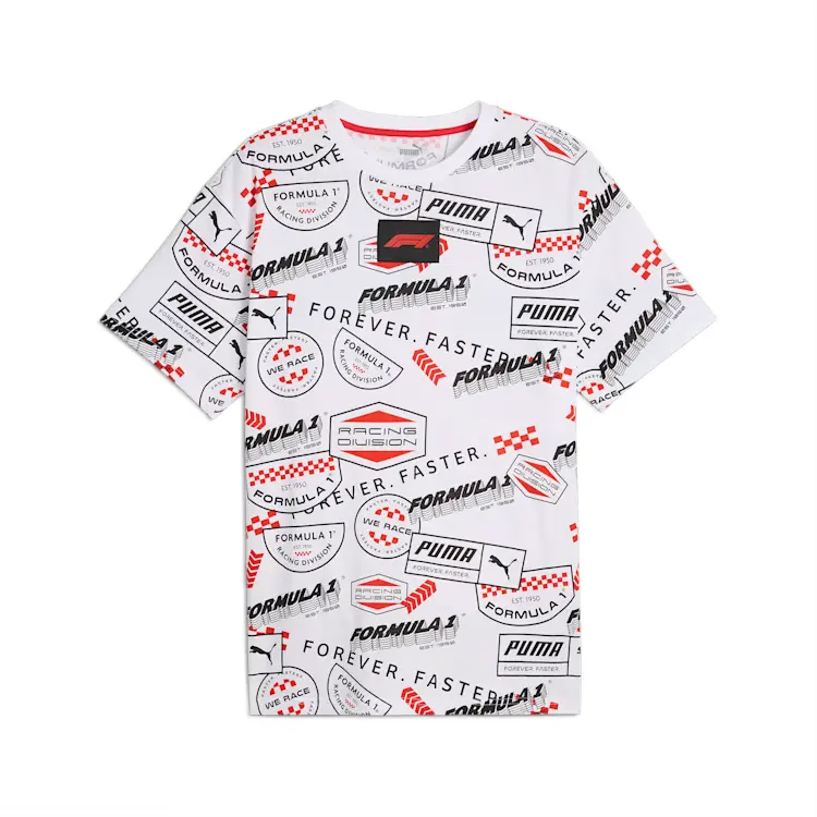 PUMA F1 T Shirt Men's PUMA White