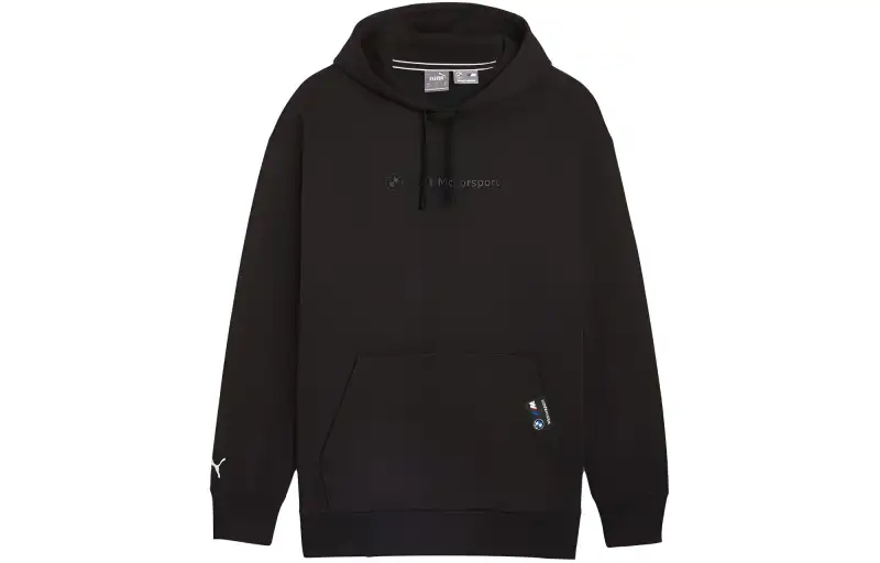 PUMA BMW Sweatshirts Men's Black Hooded Moderate Other