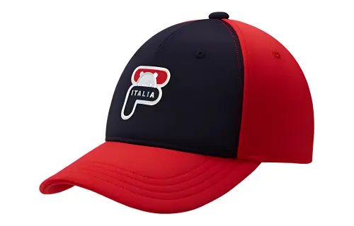 FILA Elastane, Polyester, Cotton Baseball Caps Kids' Red